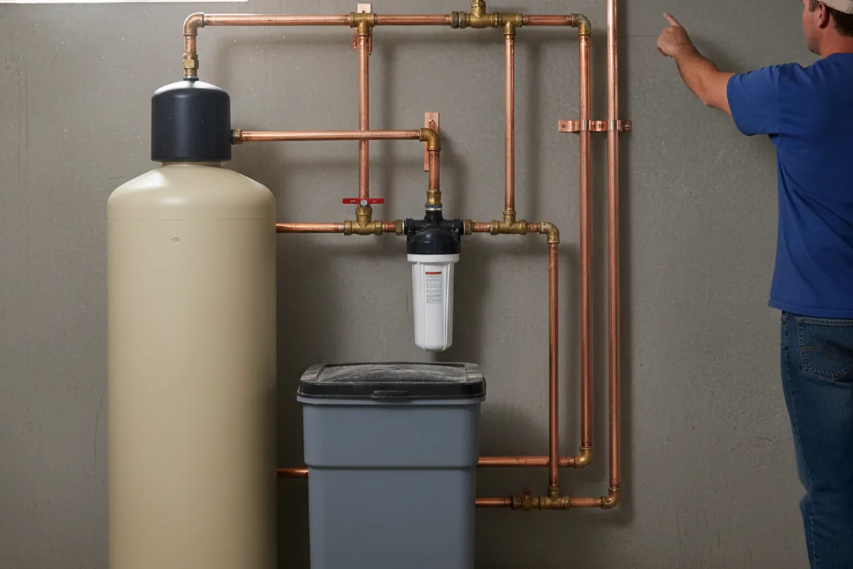 Whole-house water treatment system installed in Buies Creek